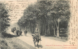 2 Cpa 38 CHAMP DE TIR DE CHAMBARAN. Batterie En Convoi Et Nettoyage Pièces Au Plateau Des Monettes 1903 - Other & Unclassified