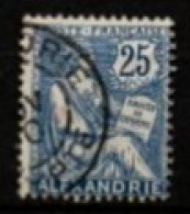 ALEXANDRIE    -   1902  .  Y&T N° 27 Oblitéré - Used Stamps