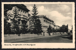 AK Meseritz, Blick In Die Kirchstrasse  - Sonstige & Ohne Zuordnung