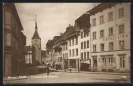 AK Aarau, Vodere Vorstadt Mit Obertor  - Aarau