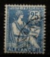 ALEXANDRIE    -   1902  .  Y&T N° 27 Oblitéré - Used Stamps