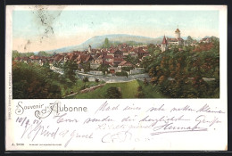 AK Aubonne, Fete Des Musiques Vaudoises 1901, Ortsansicht  - Aubonne