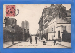 75 PARIS - 17ème, Rue Et Porte Pouchet - Paris (16)