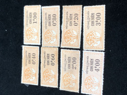 Vietnam South Wedge Before 1975(wedge VIET NAM) 8 Pcs 8 Stamps Quality Good - Collezioni