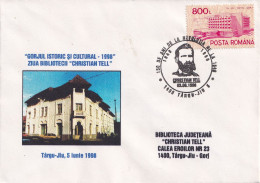 A24803 - Targu-Jiu, Gorjul Istoric Si Cultural Post Cover Romania 1998 - Briefe U. Dokumente