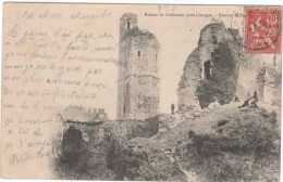 Ruines De Chalusset Près Limoges  Donjon Et Façade S O - Sonstige & Ohne Zuordnung