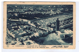 MAROC - CASABLANCA - Vue Générale De La Ville Indigène - Photo Flandrin - N° 15 - Casablanca