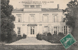 Nieul-sur-mer - Chateau De Beauregard ,personnages Sur Le Perron - Other & Unclassified