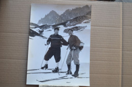 Original Photo Press 18x24cm Tenzing Nornay A. Glatthard At Meiringen Alpes Mountaineering Escalade Alpinisme - Sport