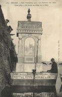 JOIGNY  Fete Vénitienne 1911 La Fontaine Aux Anes Animée RV - Joigny