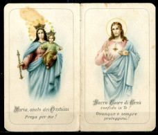CALENDARIETTO - SANTINO - Maria E  Sacro Cuore Di Gesu'   - Calendarietto Anno 1946 - Images Religieuses