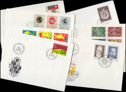 506-520 Liechtenstein-Jahrgang 1969 Komplett, FDC Mit ESSt Vaduz - Covers & Documents
