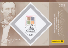 Jahresgabe Der Post 2018 - Noddeutscher Postbezirk - Tag Der Briefmarke - Autres & Non Classés