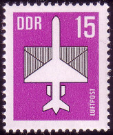 3128 Flugpostmarken 15 Pf 1987 ** - Unused Stamps