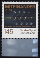 3309 Für Den Sport - Rudern / Miteinander Aus Markenheftchen 106, ** - Unused Stamps