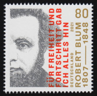 3637 Aus Block 89 Aufrechte Demokraten: Robert Blum, ** Postfrisch - Unused Stamps