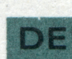 424II Bonn Mit PLF II Punktförmige Bildkerbe über D Von DEUTSCHE, Feld 29, ** - Abarten Und Kuriositäten