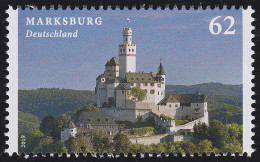 3122 Burgen Und Schlösser: Marksburg Nassklebend, Postfrisch ** - Ungebraucht