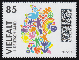 3727 Diversität - Vielfalt In Deutschland, ** Postfrisch - Unused Stamps