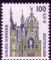 2156F SWK 100 Pf / 0,51 Euro Schwerin - OHNE Melierfasern, ** Postfrisch - Unused Stamps