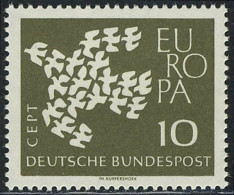 367yw Europa/CEPT 10 PF Taube Fluoreszierend, ** - Nuovi