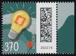 3715 Leuchtmarke 370 Cent Aus Bogen, ** Postfrisch - Neufs