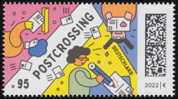 3722 Postcrossing, ** Postfrisch - Unused Stamps