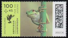 3707 Jugend Amphibien: Laubfrosch, ** Postfrisch - Unused Stamps