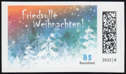 3730 Friedvolle Weihnachten, Selbstklebend Aus FB 122, ** Postfrisch - Unused Stamps
