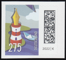 3668 Leuchtfederstift 275 Cent, Selbstklebend Aus FB 117, ** Postfrisch - Unused Stamps