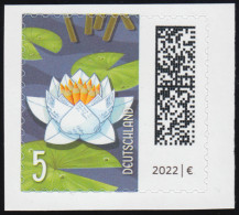3651II Welt Der Briefe: Seebriefrose 5 Cent, Selbstklebend Aus FB 113II, ** - Unused Stamps
