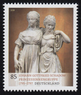3416 Johann Gottfried Schadow: Die Prinzessinengruppe, ** - Unused Stamps