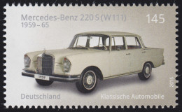 3144 Automobile - Mercedes-Benz 220S Nassklebend, Postfrisch ** - Ongebruikt
