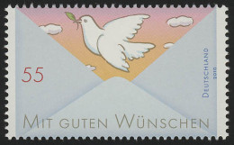 2790 Post Grußmarke - Taube ** - Ongebruikt