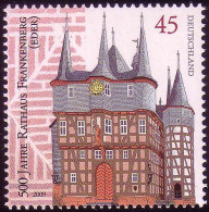 2713 Rathaus Frankenberg/Eder, Nassklebend, ** - Unused Stamps