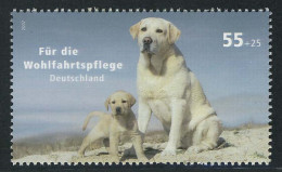 2632 Wofa Haustiere 55+25 Hunde ** - Unused Stamps