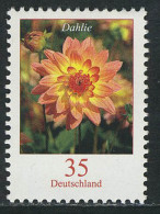 2505 Blumen 35 C Dahlie ** - Neufs