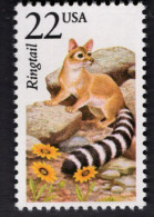 2039250431  1987 SCOTT 2302  (XX)  POSTFRIS  MINT NEVER HINGED  -  NORT AMERICAN WILDLIFE - RINGTAIL - FAUNA - Ungebraucht