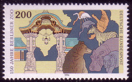 1735 Aus Block 28 Carl Hagenbeck 200 Pf ** - Unused Stamps