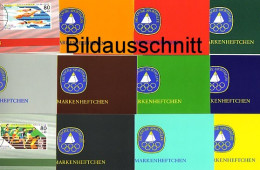 Sporthilfe-MH 1979-1986 Bund/Berlin 16 Stück Komplett, Set Postfrisch ** / MNH - Other & Unclassified