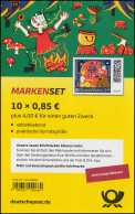 FB 118 Märchen Rumpelstilzchen 85 Cent, Folienblatt 10x3669, ** Postfrisch - 2011-2020