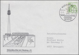 Privatumschlag PU 113/26 Philatelsten-Club Nürnberg SSt NÜRNBERG Museum 2.1.1981 - Privatumschläge - Ungebraucht
