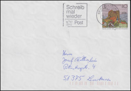 USo 1 Bad Frankenhausen, Werbestempel Schreib Mal Wieder BZ 20 - 24.11.98 - Covers - Mint