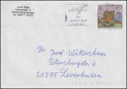USo 1 Bad Frankenhausen, Werbestempel Landshut - Gotische Stadt BZ 84 - 27.11.98 - Briefomslagen - Ongebruikt