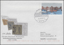 USo 11 Bayerische Briefmarken, FDC ESSt München Bayerischer Landtag  14.10.99 - Umschläge - Ungebraucht