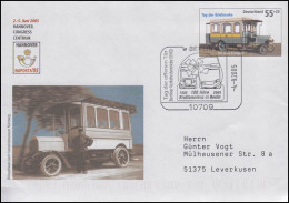 USo 96 NAPOSTA Hannover & Tag Der Briefmarke, SSt Berlin Kraftomnibus BVG 4.9.05 - Umschläge - Ungebraucht