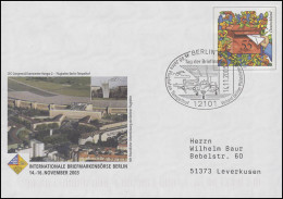 USo 66 Börse Berlin, Mit SSt Berlin Flugzeuge & Flughafen Tempelhof 14.11.2003 - Briefomslagen - Ongebruikt