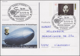 PSo 40 Sindelfingen Graf Zeppelin SSt UNO Tag Der Vereinten Nationen 24.10.1995 - Postkarten - Ungebraucht
