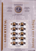 2337 Justus Von Liebig - Numisblatt 2/2003 - Coin Envelopes