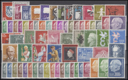 379-448 OPD Saarbrücken 1957-1959 ** Postfrisch Komplett - Unused Stamps